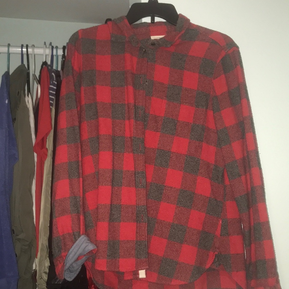 American eagle flannel shirt
